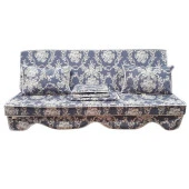 MİRZADE ELİT SALINCAK MİNDERİ TAÇ SU İTİCİ KUMAŞ GRİ SÜNGER FERMUARLI KOMPLE SET-33278-03 thumbnail 1