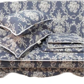 MİRZADE ELİT SALINCAK MİNDERİ TAÇ SU İTİCİ KUMAŞ GRİ SÜNGER FERMUARLI KOMPLE SET-33278-03 thumbnail 2