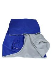 MİRZADE ELİT SALINCAK MİNDERİ SU İTİCİ KUMAŞ GRİ SÜNGER FERMUARLI SET-saks mavi drm 4807 thumbnail 4