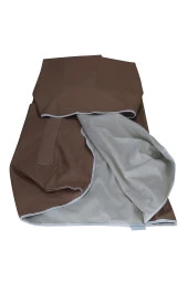 MİRZADE ELİT SALINCAK MİNDERİ SU İTİCİ KUMAŞ GRİ SÜNGER FERMUARLI SET-sütlü kahve drk 7444 thumbnail 6