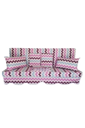 MİRZADE ELİT SALINCAK MİNDERİ SU İTİCİ KUMAŞ GRİ SÜNGER FERMUARLI SET--prm 042160 v4 thumbnail 1