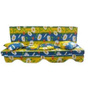 MİRZADE MEDİAN SALINCAK MİNDERİ PAMUK/POLYESTER KUMAŞ GRİ SÜNGER FERMUARLI 3 KİŞİLİK TAM SET KONFORLU ÜRÜN-222 thumbnail 1