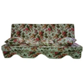 MİRZADE MEDİAN SALINCAK MİNDERİ PAMUK/POLYESTER KUMAŞ GRİ SÜNGER FERMUARLI 3 KİŞİLİK TAM SET KONFORLU ÜRÜN-218 thumbnail 1