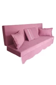 MİRZADE SOFA SOFT KUMAŞ TENTESİZ 28 DNS SÜNGER  SALINCAK MİNDERİ-sofa salıncak pembe thumbnail 2