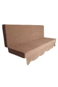 MİRZADE SOFA SOFT KUMAŞ TENTESİZ 28 DNS SÜNGER  SALINCAK MİNDERİ-sofa salıncak kahve thumbnail 4
