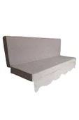 MİRZADE SOFA SOFT KUMAŞ TENTESİZ 28 DNS SÜNGER  SALINCAK MİNDERİ-sofa salıncak açık gri thumbnail 3