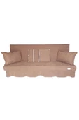 MİRZADE SOFA SOFT KUMAŞ TENTESİZ 28 DNS SÜNGER  SALINCAK MİNDERİ-sofa salıncak kahve thumbnail 1