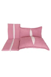 MİRZADE SOFA SOFT KUMAŞ TENTESİZ 28 DNS SÜNGER  SALINCAK MİNDERİ-sofa salıncak pembe thumbnail 6