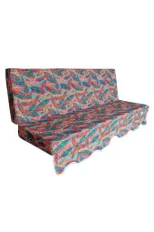 MİRZADE SOFA SOFT KUMAŞ TENTESİZ 28 DNS SÜNGER  SALINCAK MİNDERİ-sofa salıncak pembe akasya thumbnail 4