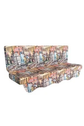 MİRZADE SOFA SOFT KUMAŞ TENTESİZ 28 DNS SÜNGER  SALINCAK MİNDERİ-sofa salıncak ŞEHİRLER thumbnail 4