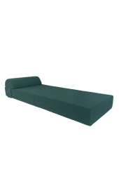 Grand Sunbed Güneşlenme Minderi - Koyu Yeşi̇l | Yastıklı, Su Geçirmez | Mirzade thumbnail 1