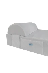 Grand Sunbed Güneşlenme Minderi - Beyaz | Yastıklı, Su Geçirmez | Mirzade thumbnail 3