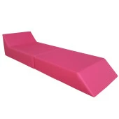 Katlanır Sunbed Güneşlenme Minderi - Pembe | Taşınabilir, Su Geçirmez | Mirzade - 1