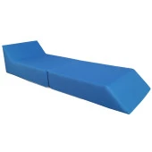 MİRZADE SUN BED KATLANIR GÜNEŞLENME MİNDERİ-SUNBED SAKS MAVİ - 1
