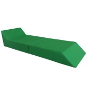 Katlanır Sunbed Güneşlenme Minderi - Benetton Yeşil | Taşınabilir, Su Geçirmez | Mirzade thumbnail 1