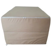 Katlanır Sunbed Güneşlenme Minderi - Açık Bej | Taşınabilir, Su Geçirmez | Mirzade thumbnail 2