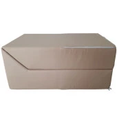 Katlanır Sunbed Güneşlenme Minderi - Açık Bej | Taşınabilir, Su Geçirmez | Mirzade thumbnail 3