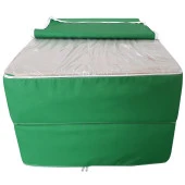 Katlanır Sunbed Güneşlenme Minderi - Benetton Yeşil | Taşınabilir, Su Geçirmez | Mirzade thumbnail 4