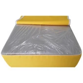 Katlanır Sunbed Güneşlenme Minderi - Sarı | Taşınabilir, Su Geçirmez | Mirzade thumbnail 4