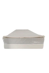 Grand Sunbed Güneşlenme Minderi - Krem | Yastıklı, Su Geçirmez | Mirzade thumbnail 5