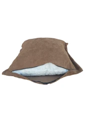 Mirzade Puf Minder 70x70 iç dolgulu-kahve rengi thumbnail 3