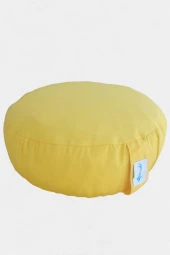 Mirzade yuvarlak puf minderi 45x45-sarı thumbnail 1