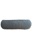 Mirzade silindir puf minderi 75x25-koyu gri - 5