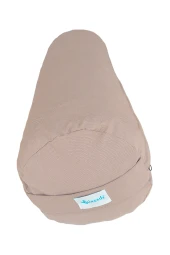 Mirzade silindir puf minderi 75x25-sütlü kahve thumbnail 3