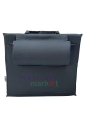 Mi̇rzade Lüks Plaj Mi̇nderi̇ Çanta Katlanir Su Geçi̇rmez-Koyu Gri̇ | Yastıklı, Fermuarlı, Çantalı Lüks Plaj Minderi – 50x180x3 cm thumbnail 2