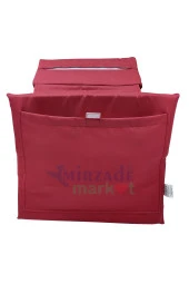 Mi̇rzade Lüks Plaj Mi̇nderi̇ Çanta Katlanir Su Geçi̇rmez-Bordo | Yastıklı, Fermuarlı, Çantalı Lüks Plaj Minderi – 50x180x3 cm thumbnail 3