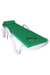 Mi̇rzade Şezlong Mi̇nderi̇ Lüks Su Geçi̇rmez Kumaş Yastikli Gri̇ Süngerli̇ Fermuarli-Benetton | Yastıklı Lüks Şezlong Minderi – 5 cm Sünger thumbnail 3