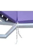 MİRZADE STANDART FERMUARLI ŞEZLONG MİNDERİ SU GEÇİRMEZ KUMAŞ-LİLA thumbnail 2