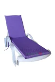 Mi̇rzade Şezlong Mi̇nderi̇ Standart Su Geçi̇rmez Malzeme-Mor | Su Geçirmez Şezlong Minderi – 5 cm Sünger thumbnail 2