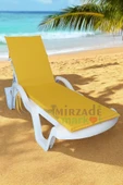 Mi̇rzade Şezlong Mi̇nderi̇ Standart Su Geçi̇rmez Malzeme-Sari | Su Geçirmez Şezlong Minderi – 5 cm Sünger thumbnail 1