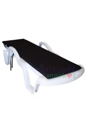 Mi̇rzade Şezlong Mi̇nderi̇ Standart  Su Geçi̇rmez Malzeme-Si̇yah | Su Geçirmez Şezlong Minderi – 5 cm Sünger thumbnail 3