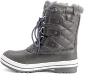 Polar Kadın Kar Botu Kapitone Kısa Kış Kar Yağmur Su Geçirmez Sıcak Tutar No:39 Suni Kürk thumbnail 3