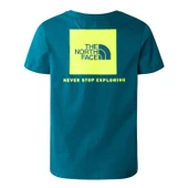 The North Face B S/S REDBOX TEE (BACK BOX GRAPHIC) Erkek Çocuk Tişört NF0A87T5YAO1 - 2