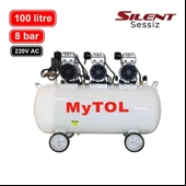 Mytol 100 Lt Sessiz Hava Kompresörü EWS100B 3 Hp. - 1