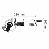 Bosch Professional GWS 1400 125 mm Avuç Taşlama - 3