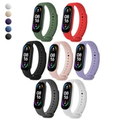 Xiaomi Mi Band 5 / 6 Uyumlu Silikon Kordon - 1