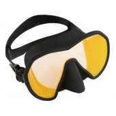 BEUCHAT Maske MAXLUX S Renkli Cam, Siyah - 2