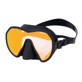BEUCHAT Maske MAXLUX S Renkli Cam, Siyah - 1