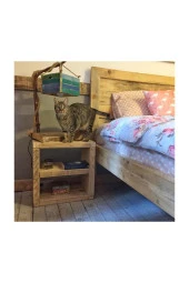 HAMİRA MASİFHAYAT Masif Ahşap Komidin Chevet - 1