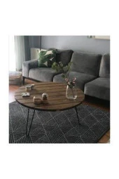 NUR AHŞAP Doğal Ahşap Orta Sehpa thumbnail 1