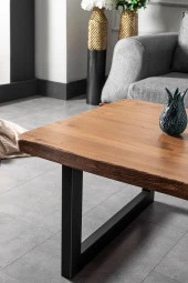 Ahşap Center Kütük Masa Orta Sehpa Lüx Ahşap Masa thumbnail 4