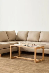 Stork Boston Ahşap Orta Sehpa – Masif Çam - 4