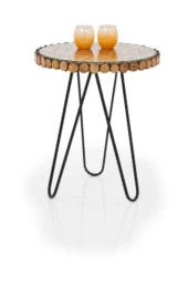 NUR AHŞAP Dilimli Yan Sehpa thumbnail 1