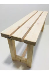Pronto Reklam Ahşap Bank Bench - 1