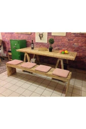 HAMİRA MASİFHAYAT Tiendre Masif Ahşap Bank - 2