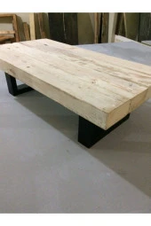 WoodMaori Doğal Ahşap Orta Sehpa thumbnail 2